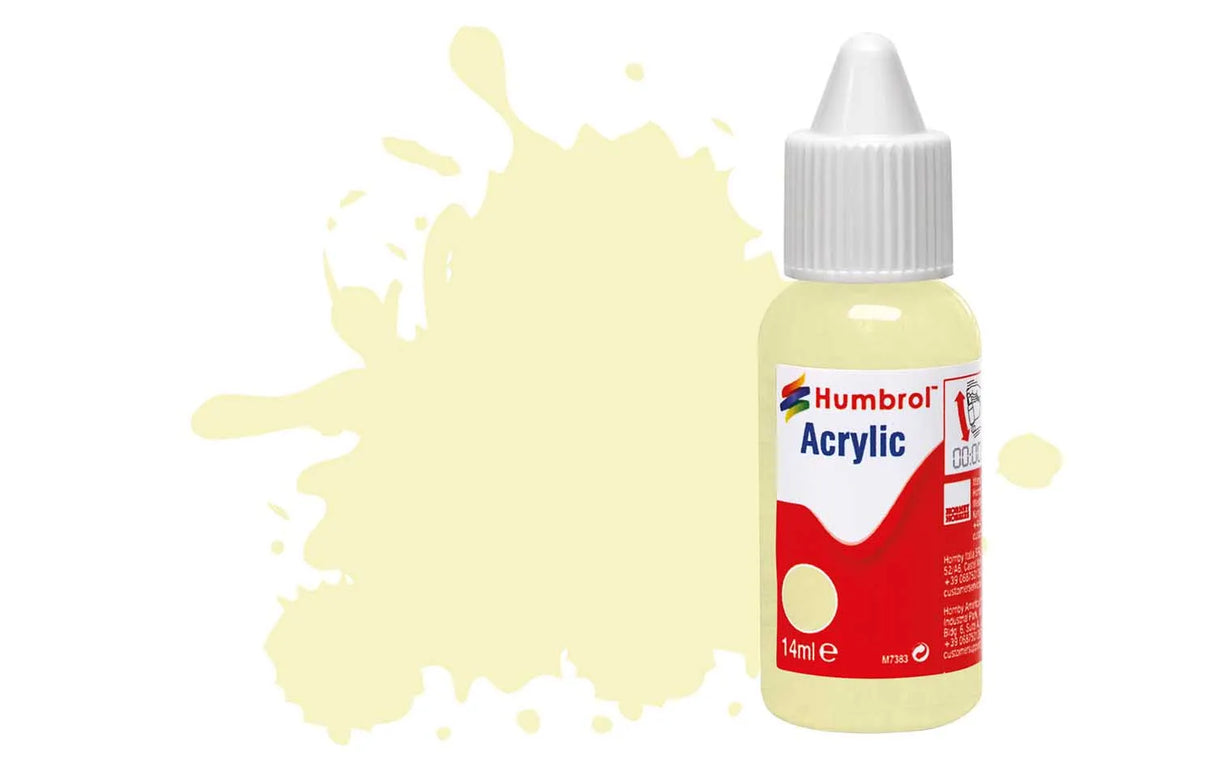Humbrol Acrylic Paints No. 41 Ivory Gloss DB0041