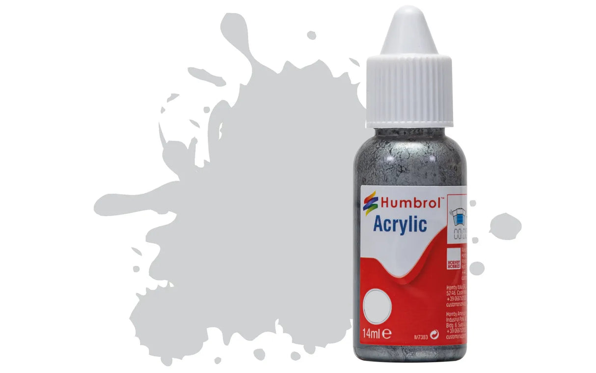 Humbrol Acrylic Paints No. 64 Light Matt Gray DB0064
