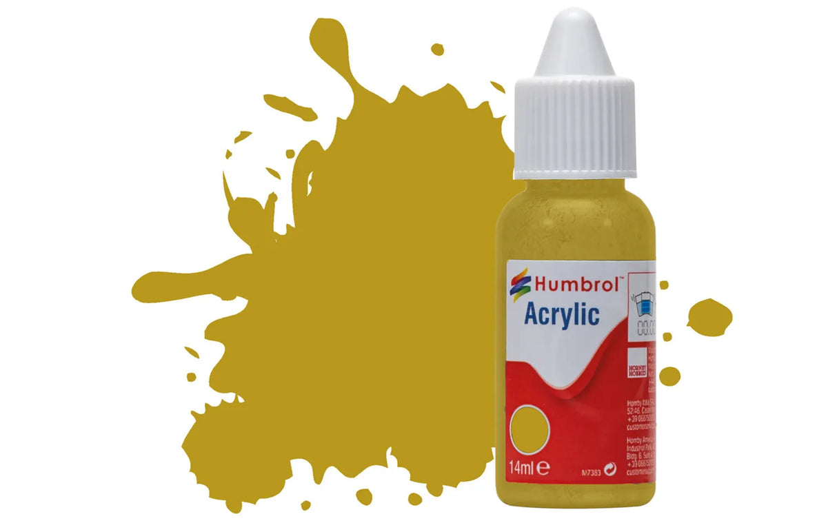 Humbrol Acrylic Paints No. 83 Ochre Matt DB0083