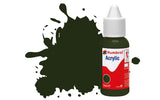 Humbrol Acrylic Paints No. 163 Dark Green Satin DB0163