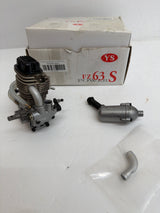 YS FZ63S (Super Charged) Four Stroke Engine with Silencer - Second Hand Damaged box