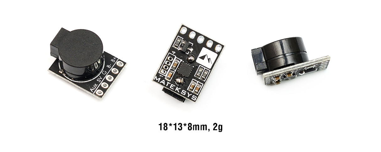 Mateksys Lost Model Beeper & FPV FC 5V Loud Buzzer