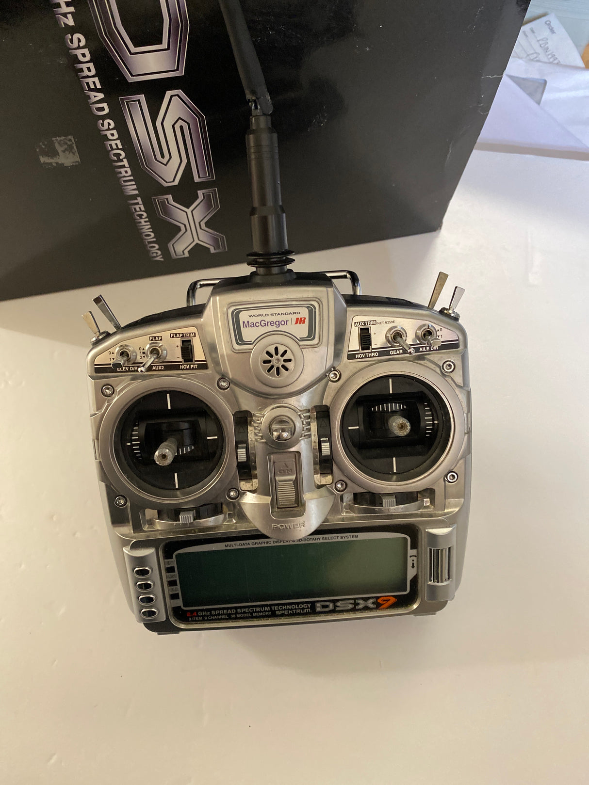 JR DSX 9 2.4ghz Transmitter Mode 2 - Second Hand