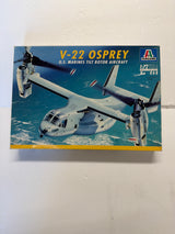 Italeri v-22 Osprey U.S Marine Tilt Rotor Aircraft 1:72 Plastic Model Kit
