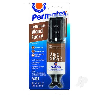 Devcon/Permatex 25ml Cellulose Wood Epoxy (Syringe)