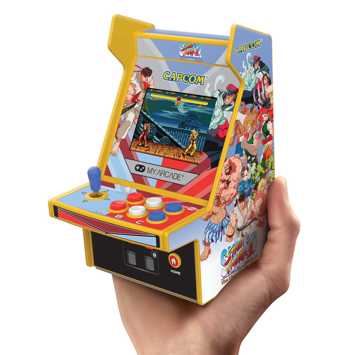 Super Street Fighter II Micro Player Pro 6.7 inch Portable Retro Arcade (2 Games In 1) DGUNL4185 by My Arcade DGUNL3227 PRE ORDER - COMMING SOON