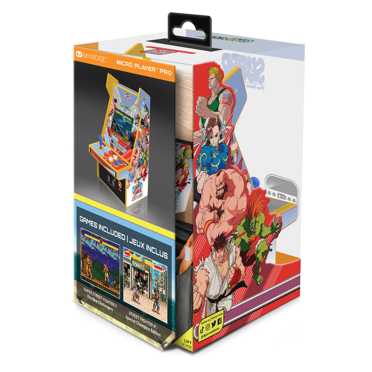 Super Street Fighter II Micro Player Pro 6.7 inch Portable Retro Arcade (2 Games In 1) DGUNL4185 by My Arcade DGUNL3227 PRE ORDER - COMMING SOON