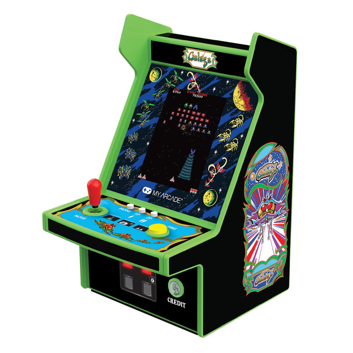 Galaga Micro Player Pro 6.7 Inch Portable Retro Arcade (2 Games in 1) by My Arcade DGUNL4195  PRE ORDER - COMMING  SOON