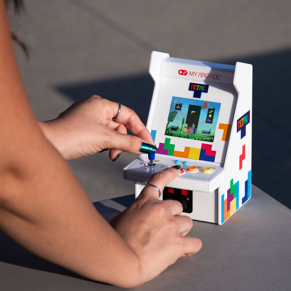 Tetris Micro Player Pro 6.7 Inch Portable Retro Arcade by My Arcade DGUNL7025 PRE ORDER - COMMING SOON