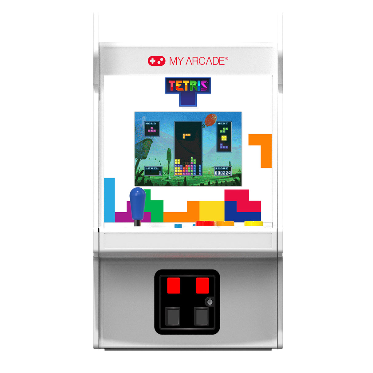 Tetris Micro Player Pro 6.7 Inch Portable Retro Arcade by My Arcade DGUNL7025 PRE ORDER - COMMING SOON