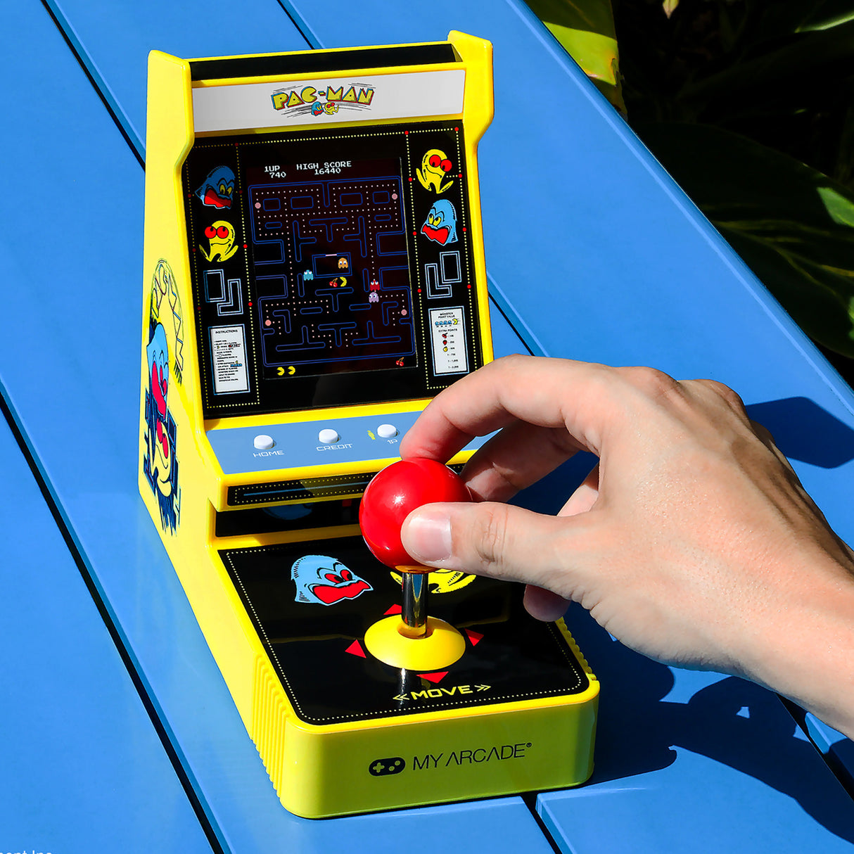 Pac-Man Joystick Player Portable Retro Arcade by My Arcade DGUNL7073