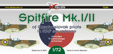 DK 1/72 Decals Spitfire Mk.I/II 72156