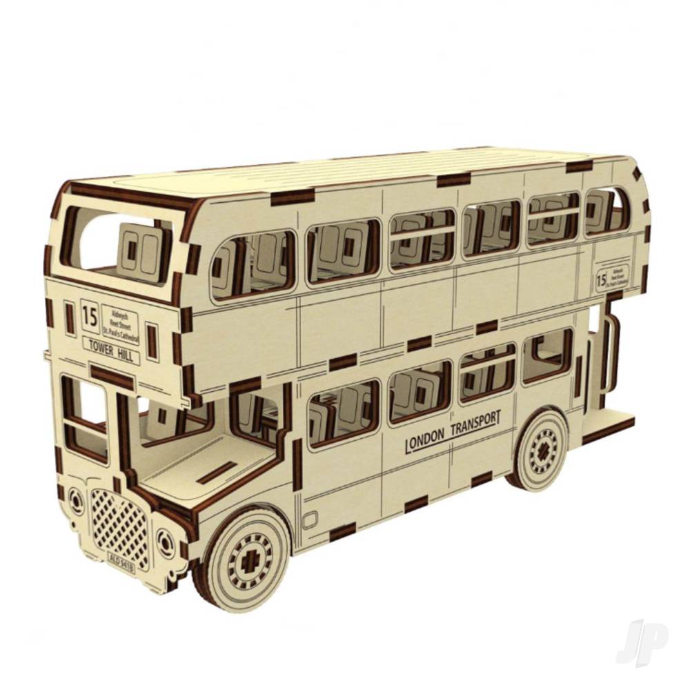 London Bus Wooden Assembly Kit