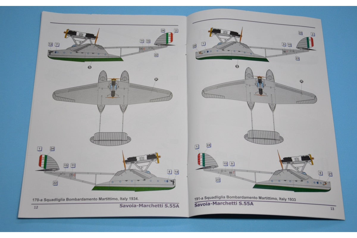 Dora Wings 1/72 Savoia-Marchetti S.55A Kit DW72018