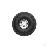 Dubro 2.in Diameter Chrome Treaded Wheels (2 pcs)