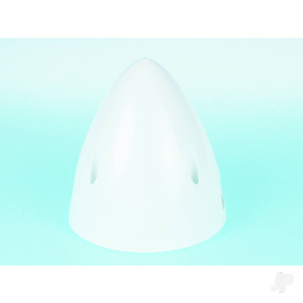 Dubro 1-1/2in Spinner White (1 pc per package)