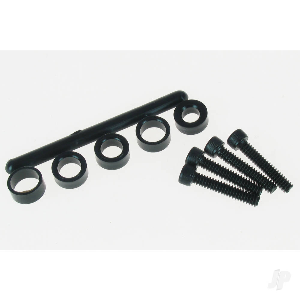 Dubro 1-1/2in Spinner Red (1 pc per package)