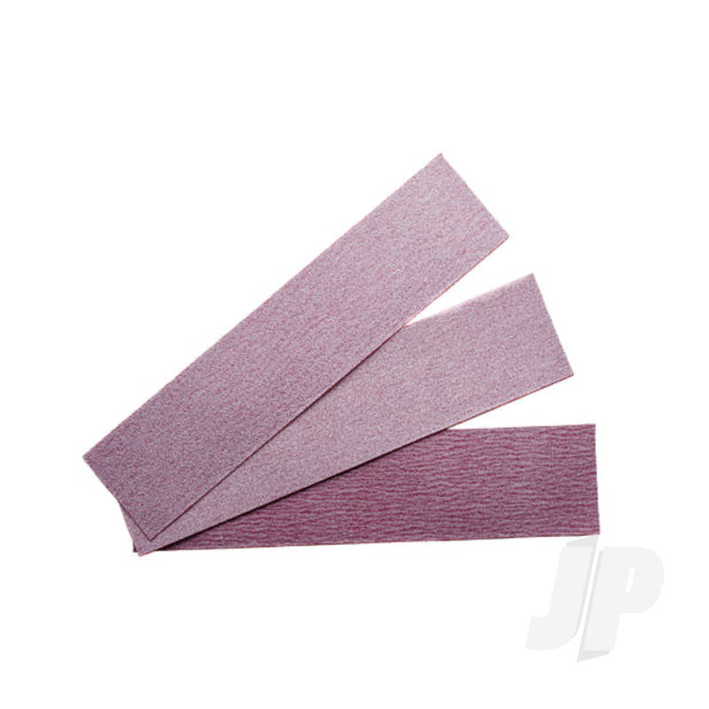 Dubro Replacement Sand Paper for Kwik Sander 22in 80 Grit (6 pcs)