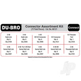 Dubro Connectors Assortment Kit (73 pcs set)