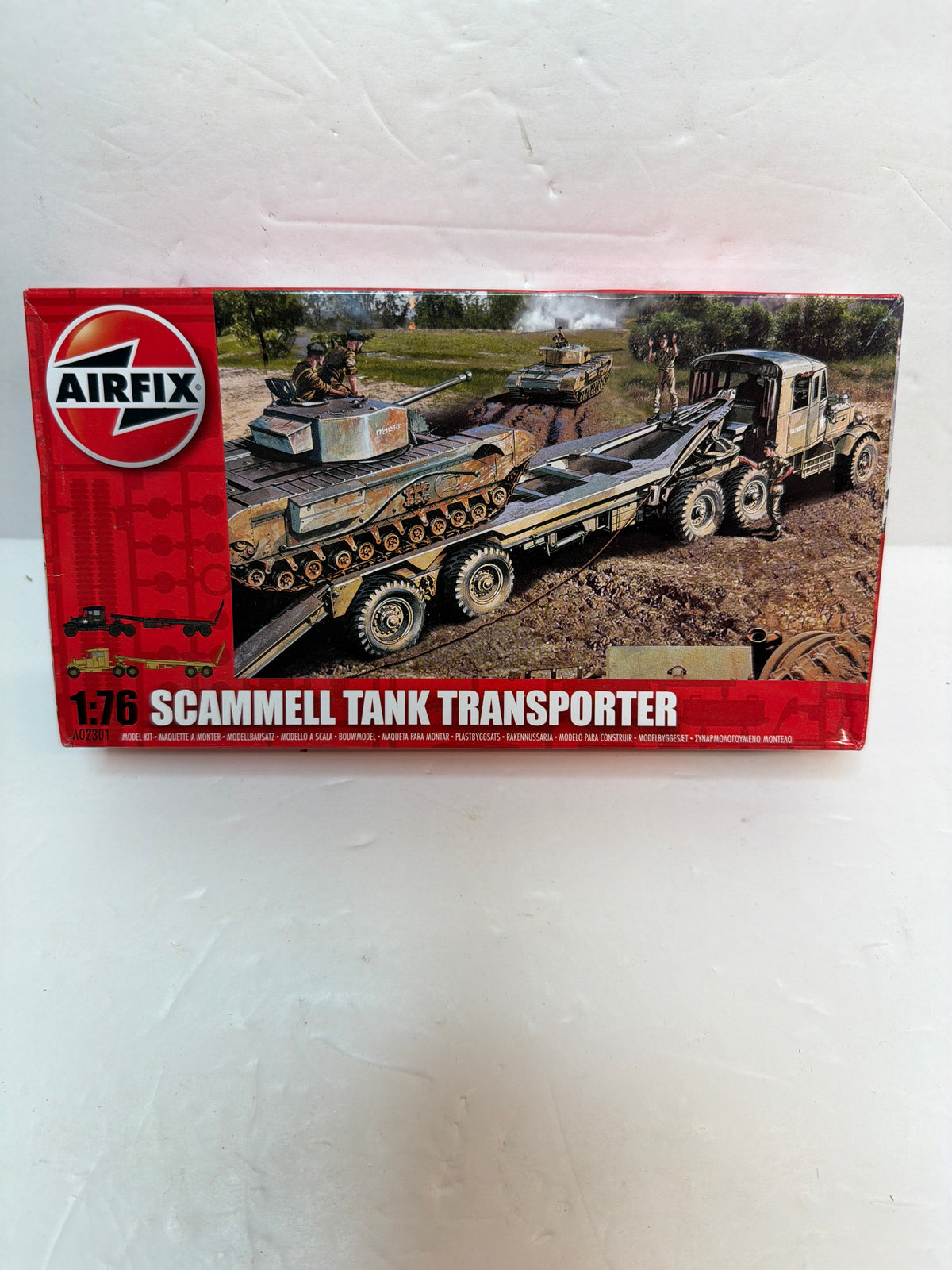 Airfix Scammell Tank Transporter 1:76 Scale Model Kit
