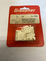 Graupner Hinge Guide (Pack 10) 3366