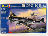 Revell Plastic aircraft kit Messerschmitt BF109G-10 Erla Bubi Hartmann 1:32 04888 Opened but complete