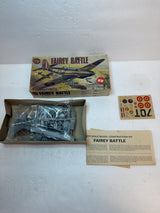 Airfix Fairey Battle B Mk.I 1/72 259 / 02029-7 / 3032 Plastic Model Kit Vintage