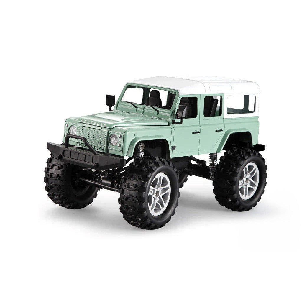 DOUBLEEAGLE Green 1:14 RC Land Rover Defender Rock Crawler