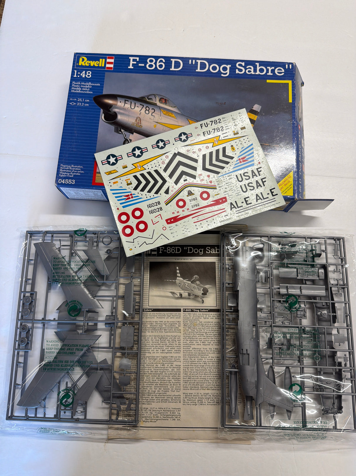 Revell 1/48 F-86 D Dog Sabre 04553