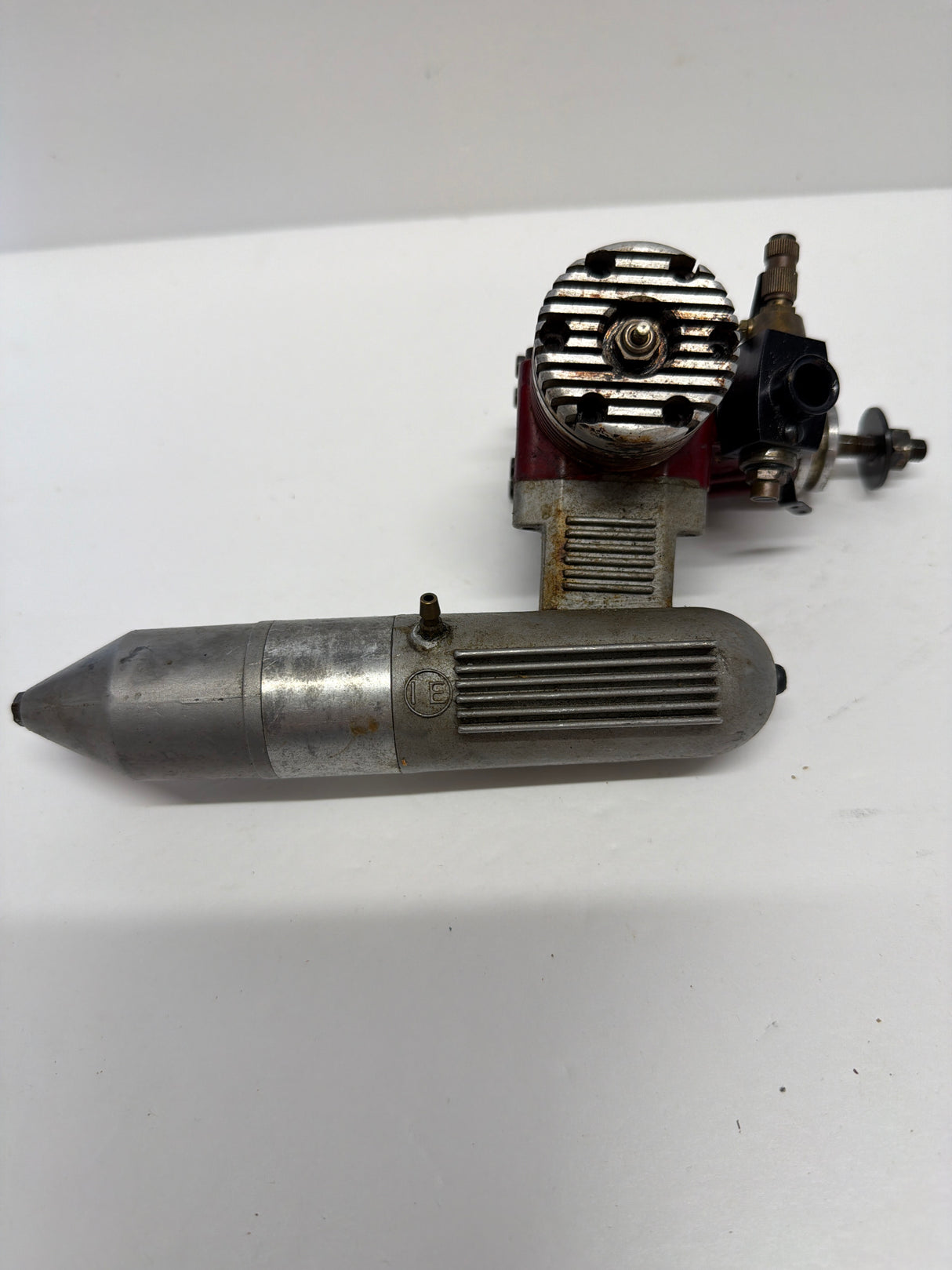 Second Hand Aircraft Engine 2-stroke Irvine 53 with silencer (Box 62)