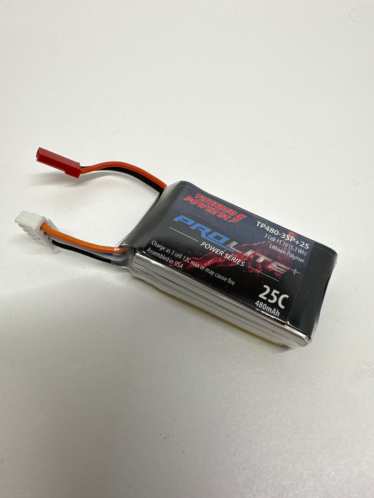 Thunder Power Lipo 11.1V 3 cell 480mah 25C