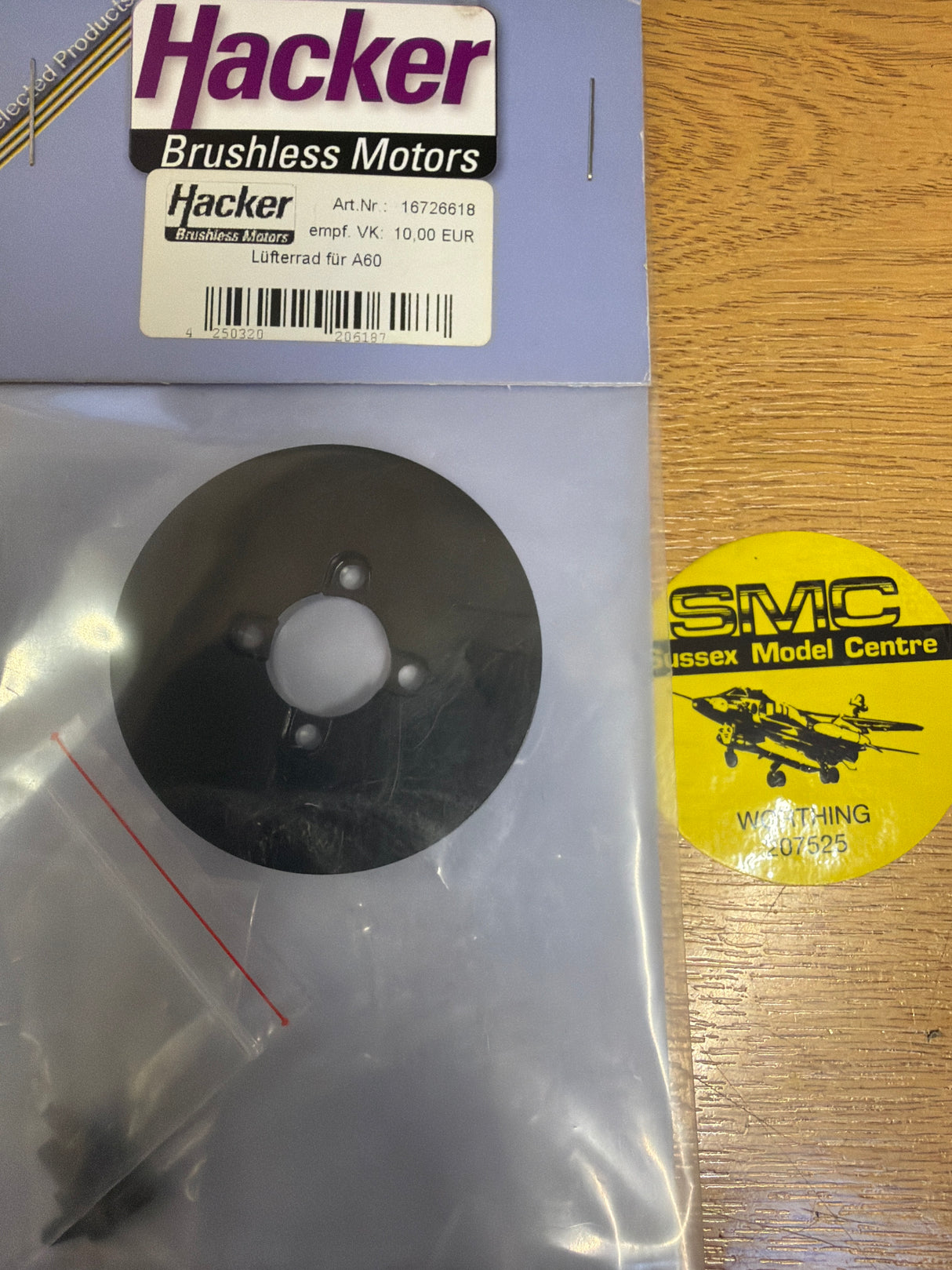 Hacker Motor spares Fan for A 60 16726618