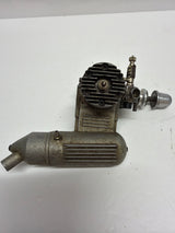 Second Hand Aircraft Engine 2-stroke OS Max 40 FP with Silencer (Box 62)