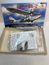 Shavrov Sh-2 Amphibian — Amodel 1/72 Plastic Model Kit Vintage