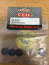 Cen RC Car Spares Shock Puston 4pcs GL072 (Box 92)