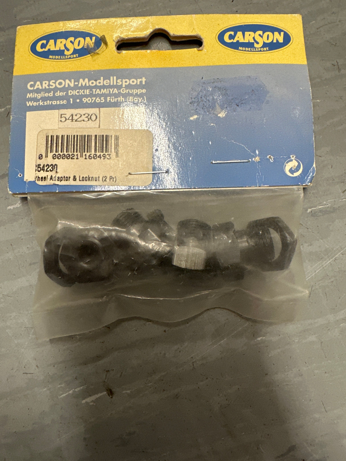 Carson Wheel Adaptor & Locknut (2pc) C54230 (BOX 43)