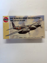 Airfix 1/72 D.H. Mosquito MkII/VI/XVIII Kit A03019 (Vintage)