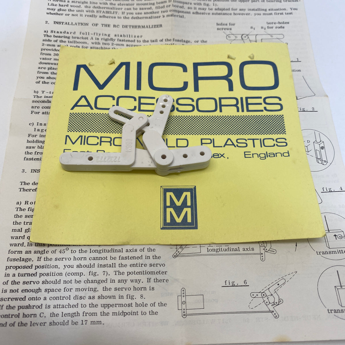Micro Mold RC Glider Dethermalizer – Sussex Model Centre
