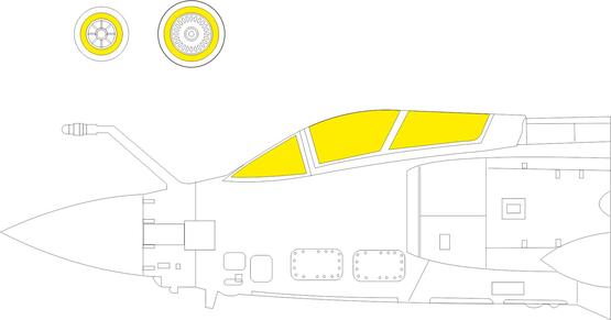 Eduard 1/48 Buccaneer (Airfix) S.2C/D Mask EX906