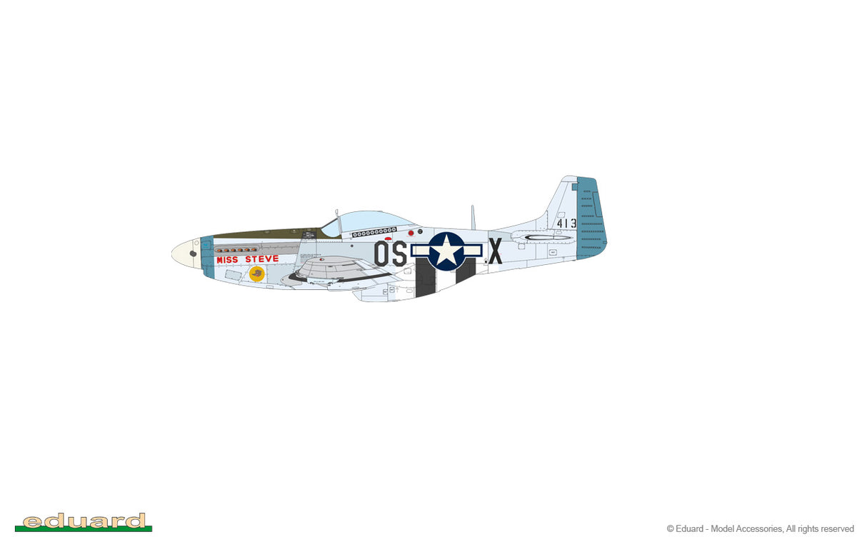 Eduard 1/72 Aces of the Eighth P-51D Mustang Limited Edition 2147