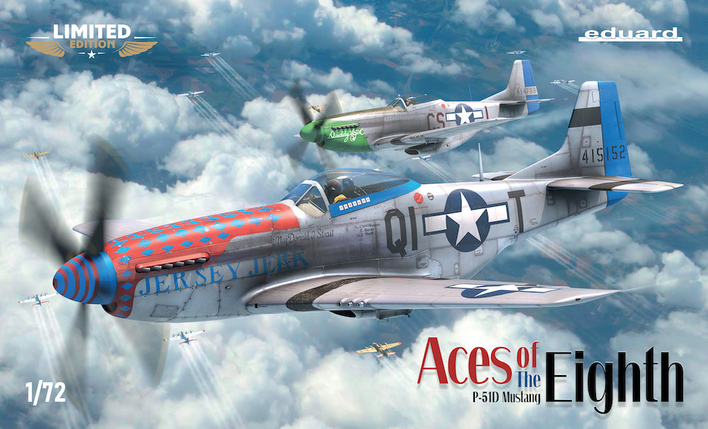 Eduard 1/72 Aces of the Eighth P-51D Mustang Limited Edition 2147