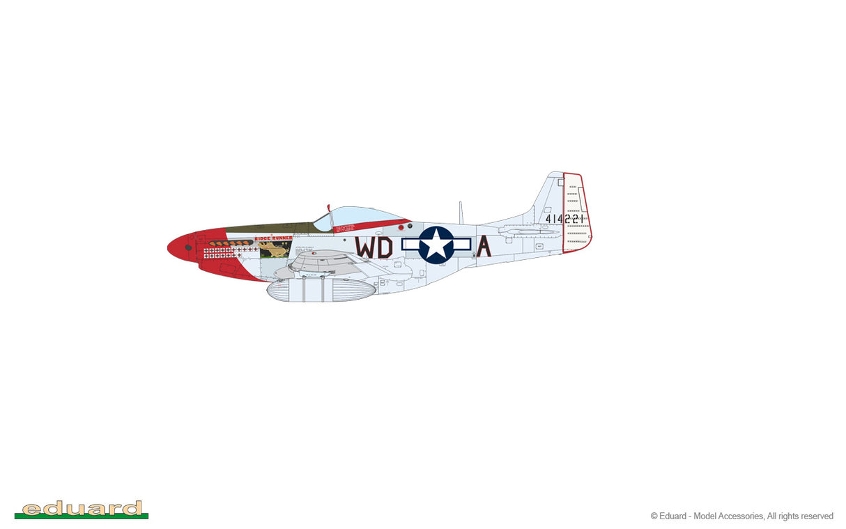 Eduard 1/72 Aces of the Eighth P-51D Mustang Limited Edition 2147