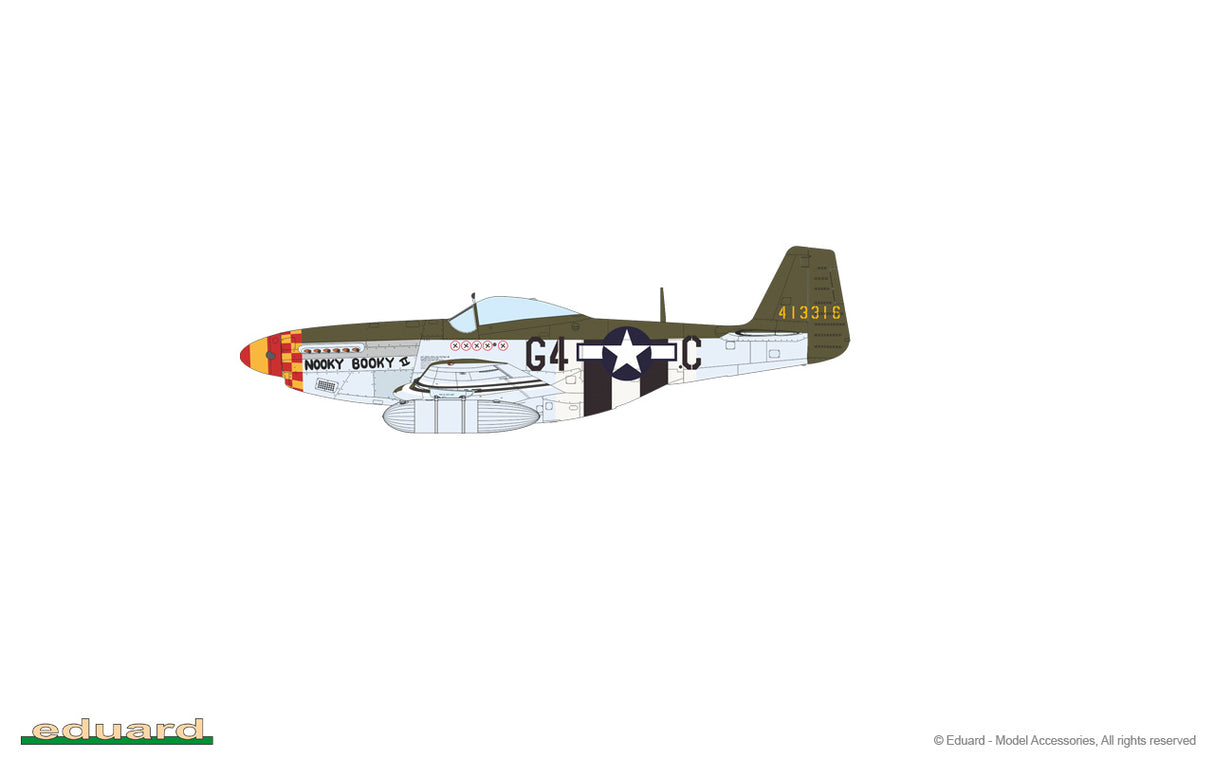 Eduard 1/72 Aces of the Eighth P-51D Mustang Limited Edition 2147