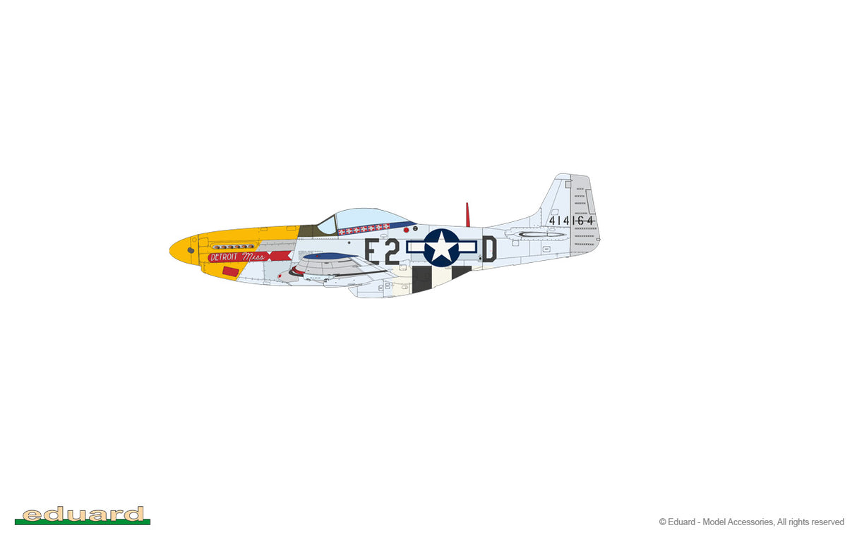 Eduard 1/72 Aces of the Eighth P-51D Mustang Limited Edition 2147