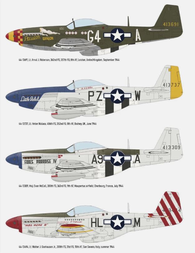 Eduard 1/72 P-51D-5 Mustang  Kit 7476