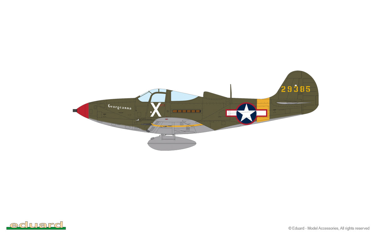 Eduard 1/48 P-39N Aircobra ProfiPack edition kit 7406