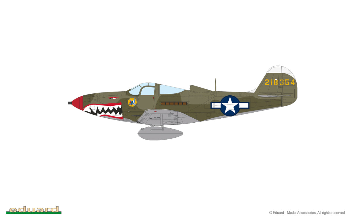 Eduard 1/48 P-39N Aircobra ProfiPack edition kit 7406