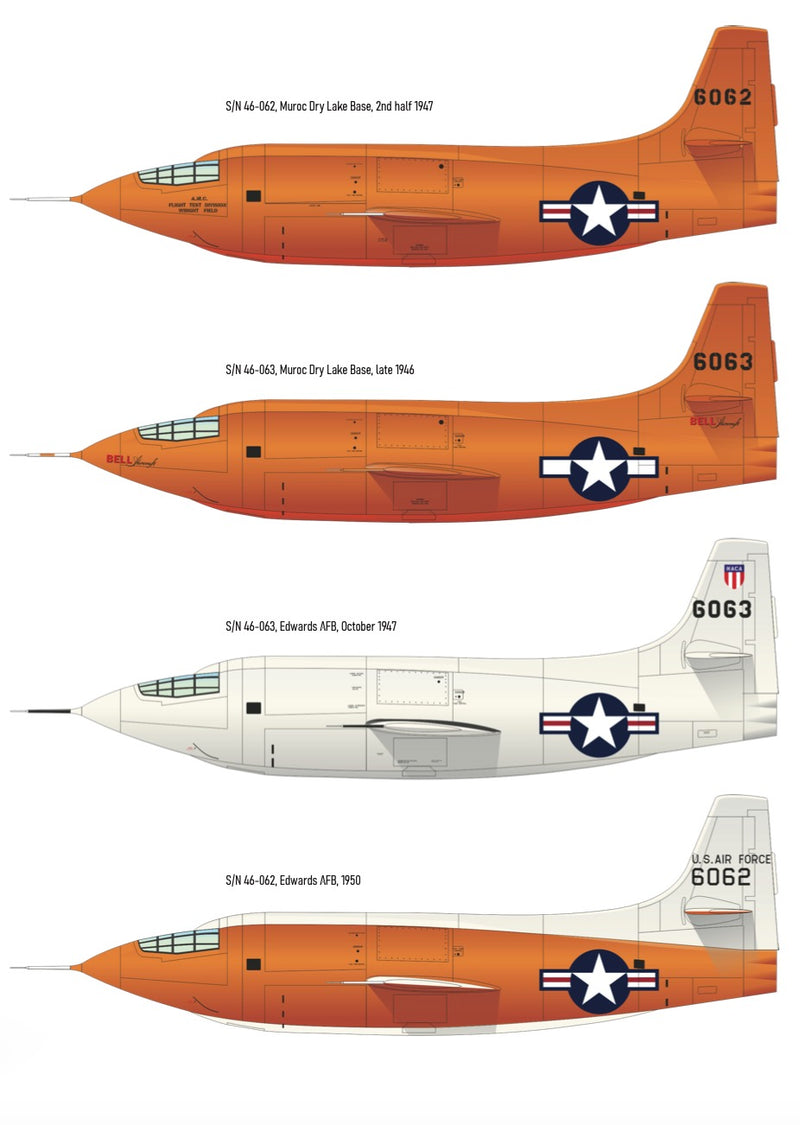 Eduard 1/48 X-1 Mach Buster kit 8079