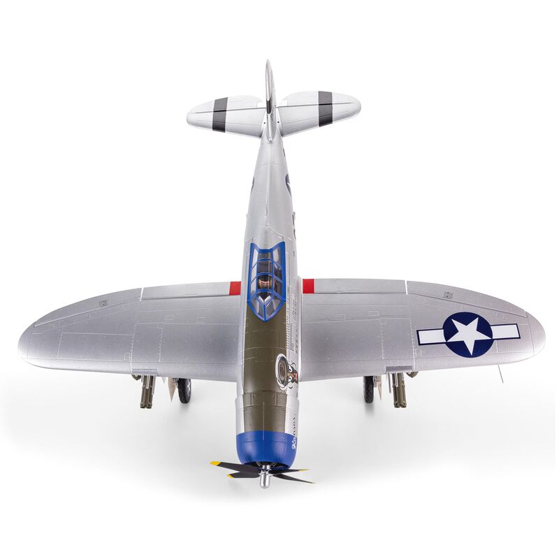 E-Flite P-47 Razorback 1.2m BNF Basic with AS3X & SAFE Select