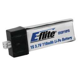 E Flite 150mAh 1S 3.7volt 25C LiPo Batteries x 2- SECOND HAND